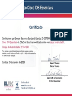 Curso Cisco IOS Essentials Certificado