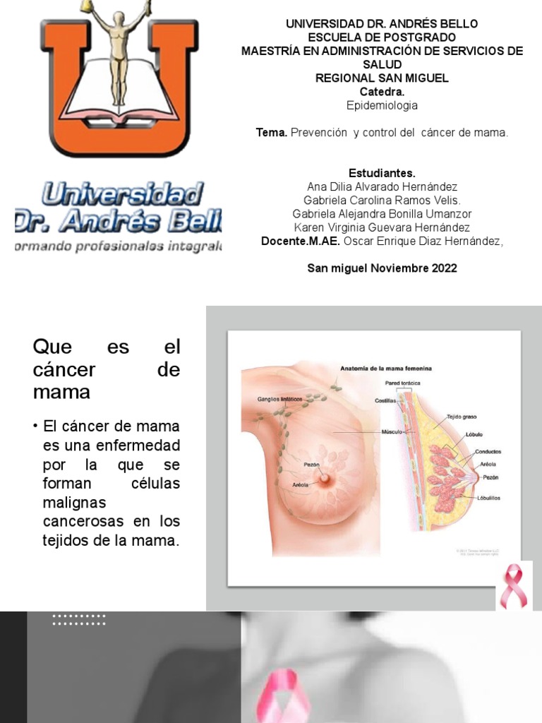 Prevencion Del Cancer de Mama | PDF | Cáncer | Cáncer de mama