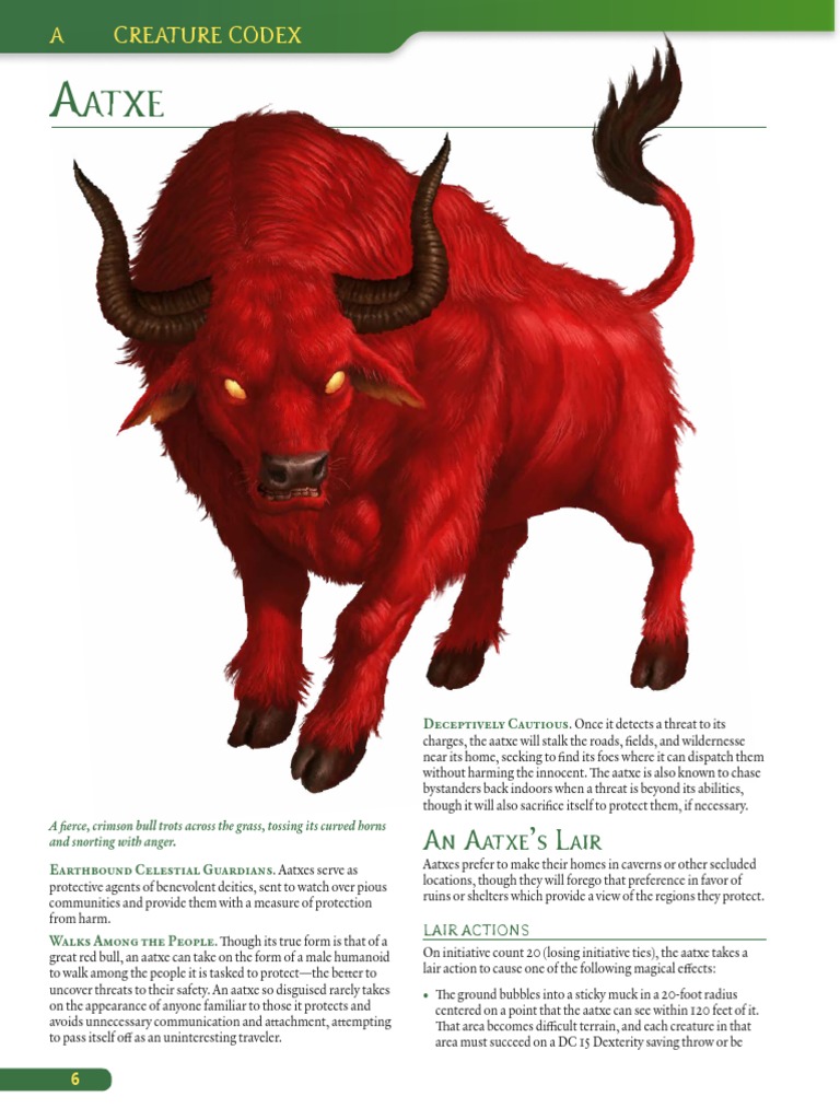 5e creature codex part 2 pdf fires