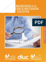 Aproximación Básica A La Metodología de Investigación Cualitativa