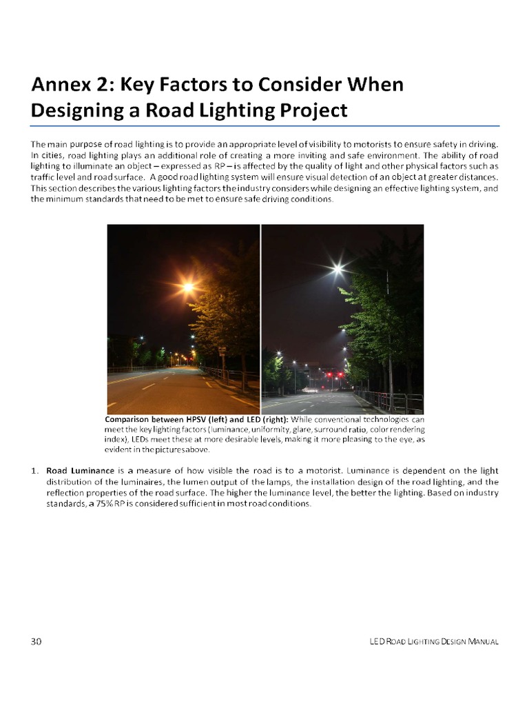 Road Lighting Design Manual1 PDF