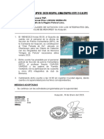 Nota Informativa Nº018 - 2023-Regpol.-Lima/Divpol-Este-2-C.H.Spc