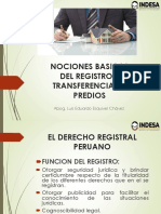 Procedimiento Registral Registro de Predios