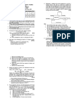 (Template) Chemical Process Calculations-Final Exam Paper