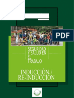 Manual Seguridad Salud Trabajo Induccion Re Induccion Aju