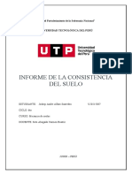 Informe de Consistencia Del Suelo