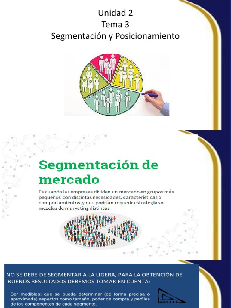 Segmentación, Mercado Meta y Posicionamiento | PDF | Marca | Producto ...