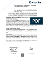 Prórroga contrato individual obra servicio específico