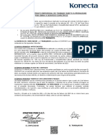 Prórroga contrato individual obra servicio específico