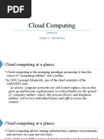 Cloud Computing - Lecture 1