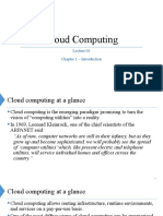 Cloud Computing - Lecture 1