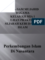 UPRAK Sejarah Kebudayaan Islam Sam Mujahid Dagama Dan Makalah Sosio