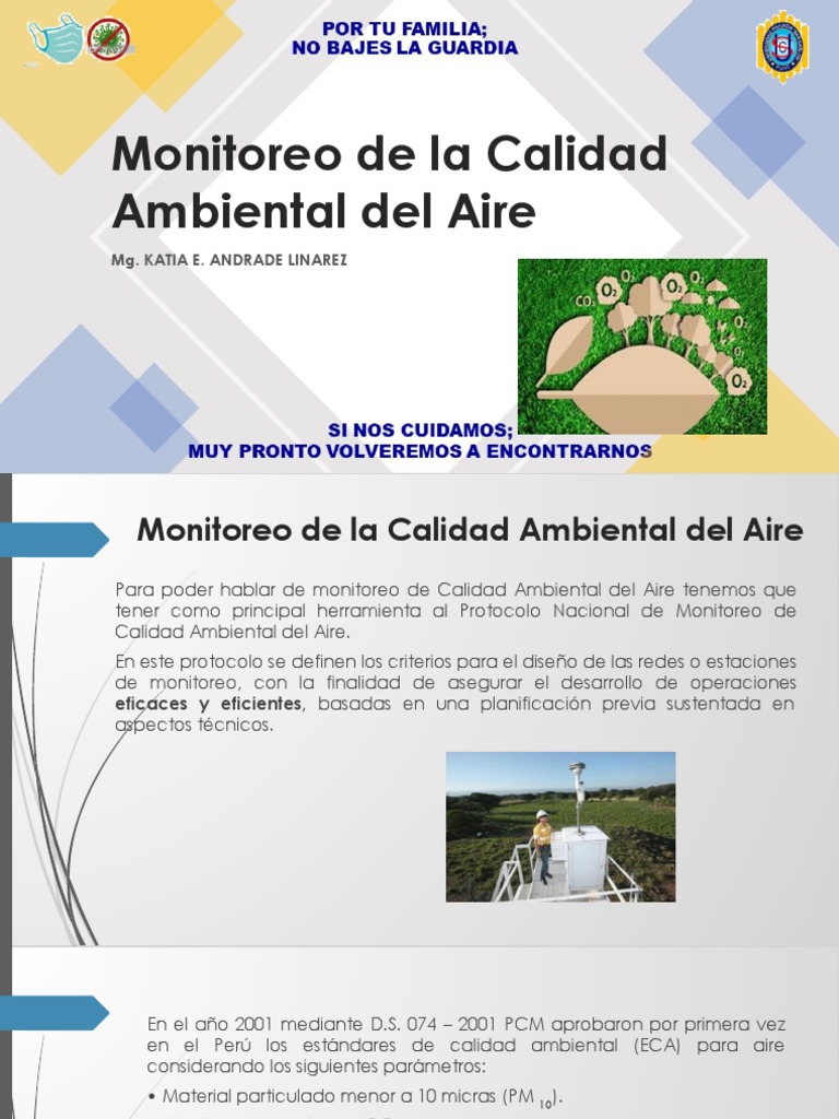 Protocolo de Monitoreo de Calidad del Aire | PDF | La contaminación del ...
