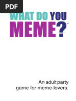 What Do You Meme - Instructions | PDF