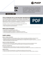 BROCHURE - INFORMATIVO - PDF Ingenieria Biomedica 2020