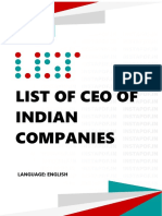 Instapdf - in List of Ceo of Indian Companies 802