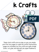 Clock Crafts