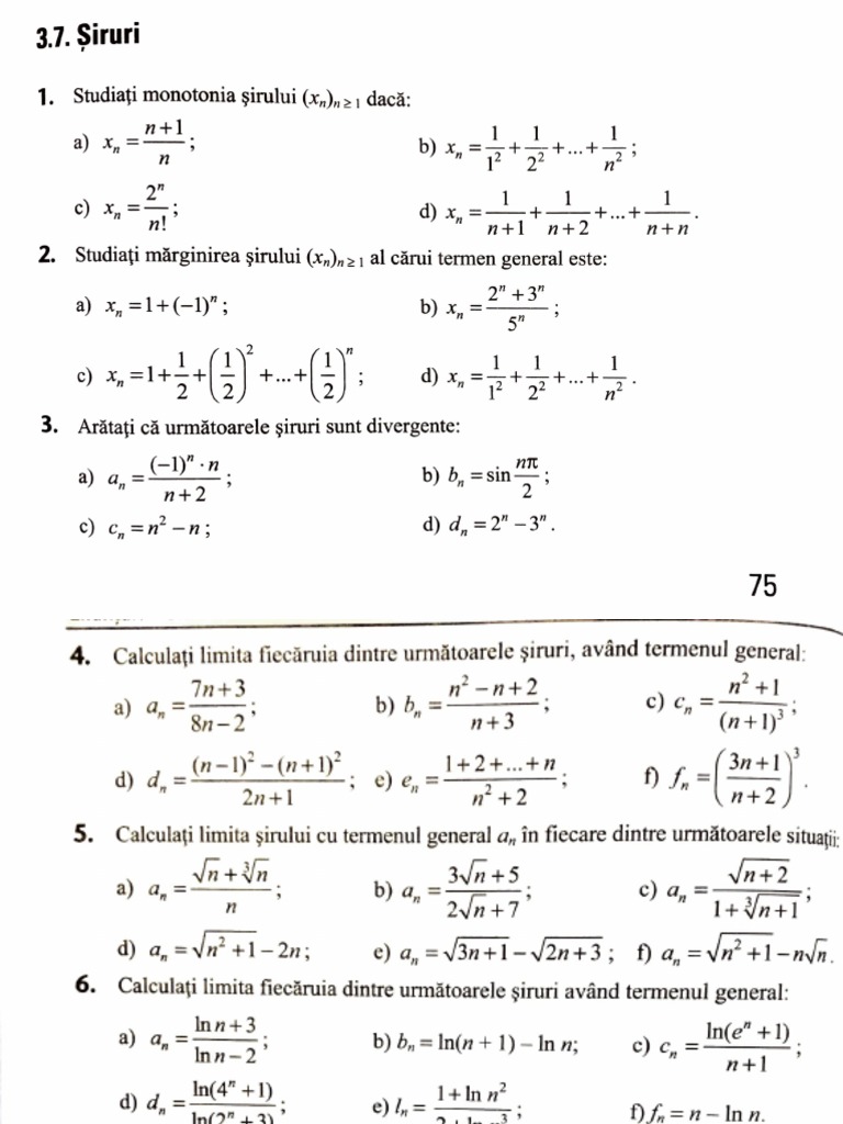 Șiruri Bac | PDF