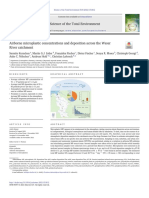 Airborne Microplastic Concentrations and Deposition Across The Weser River Catchment