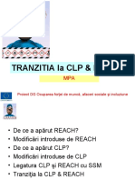 AB SPCP 1 Tranzitia la CLP & REACH