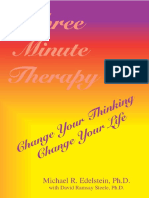 Three Minute Therapy Change Your Thinking Change Your Life Reprintnbsped 0944435424 9780944435427