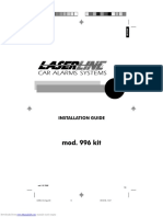 LaserLine 996v3 Installation and User Manual