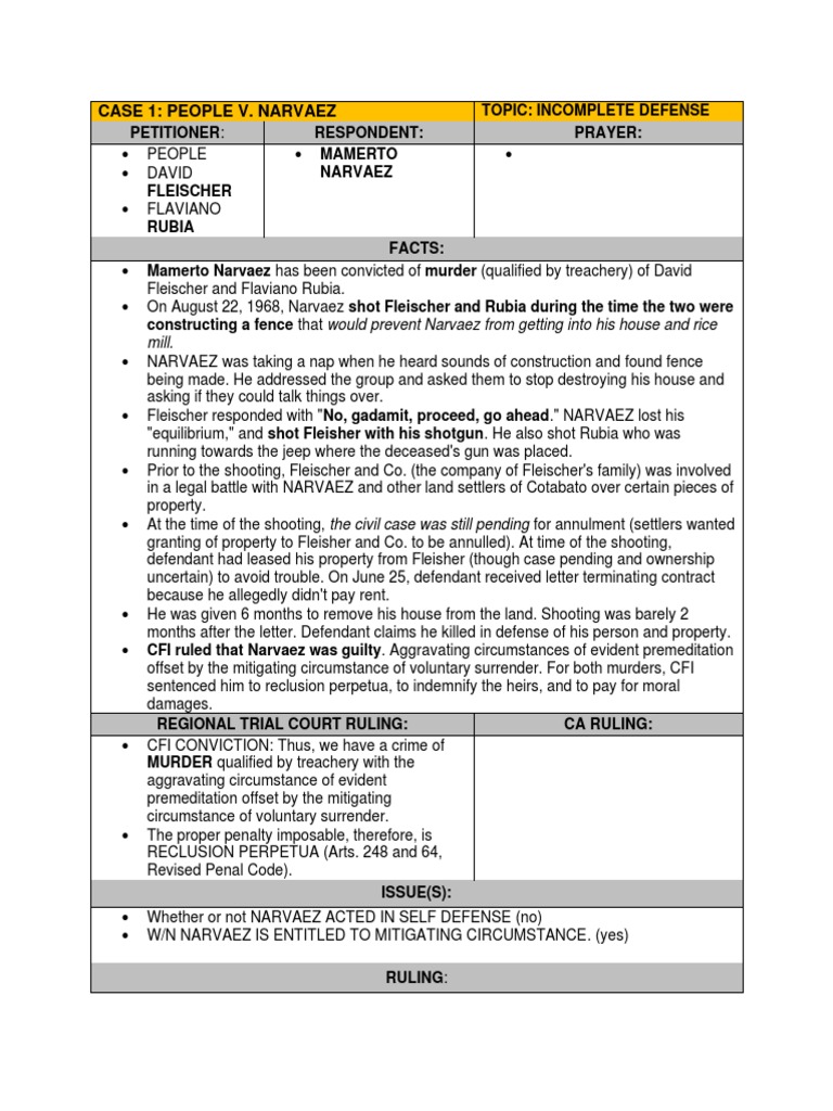Rpc art 13 digests pdf mitigating factor murder