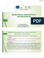 Teórico Bioquimica Descriptiva Proteínas 2022