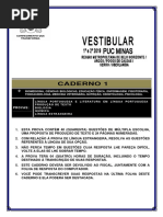 2019 Prova Caderno 1
