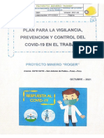 Plan para La Vijilancia, Prevención y Control Del Covid-19 en El Trabajo