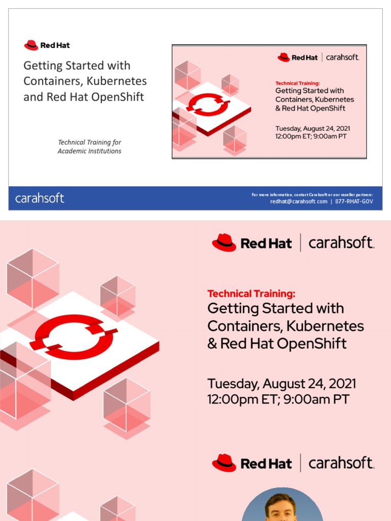 Red Hat OpenShift Training Workshop Slides | PDF | Virtual Machine ...