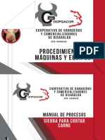 Procedimiento Maquinas y Equipos