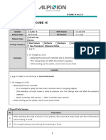 E-CUBE 15 CONFIDENTIAL SERVICE NOTE