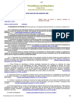 LEI N. 9.656 03.03.98 - Planos e Seguros Privados de Assistência À Saúde.