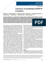 Ranking The Effectiveness of Worldwide COVID-19 Government Interventions
