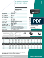 12V 200Ah VRLA AGM Battery Specs