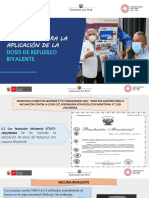 Protocolo para la aplicación de la dosis de refuerzo bivalente