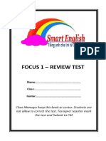 FOCUS 1 - Review Test (For Students)