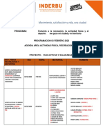 Programacion 03 de Febrero 2023