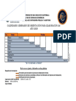 Calendario seminario orientación elaboración tesis USAC 2020-2021 menos de