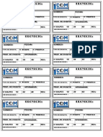 Formatos Tarjetas SPT