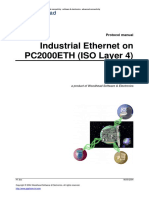 Industrial Ethernet On PC2000ETH (ISO Layer 4) : Woodhead Woodhead