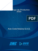 Catálogo de Productos 2020