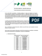 Chamada pública BRDE/FSA - Resultado decisão investimento cinema 2022