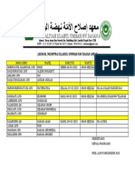 Jadwal MGMP Ma Islahul Ummah NW Dasan Aman