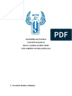 Conceptos básicos de ingeniería de fluidos: viscosidad, densidad, presión y más