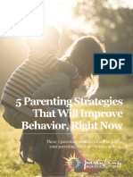 {YOUR FREE GUIDE}  Parenting Strategies That Will Improve Behavior Right Now, as requested