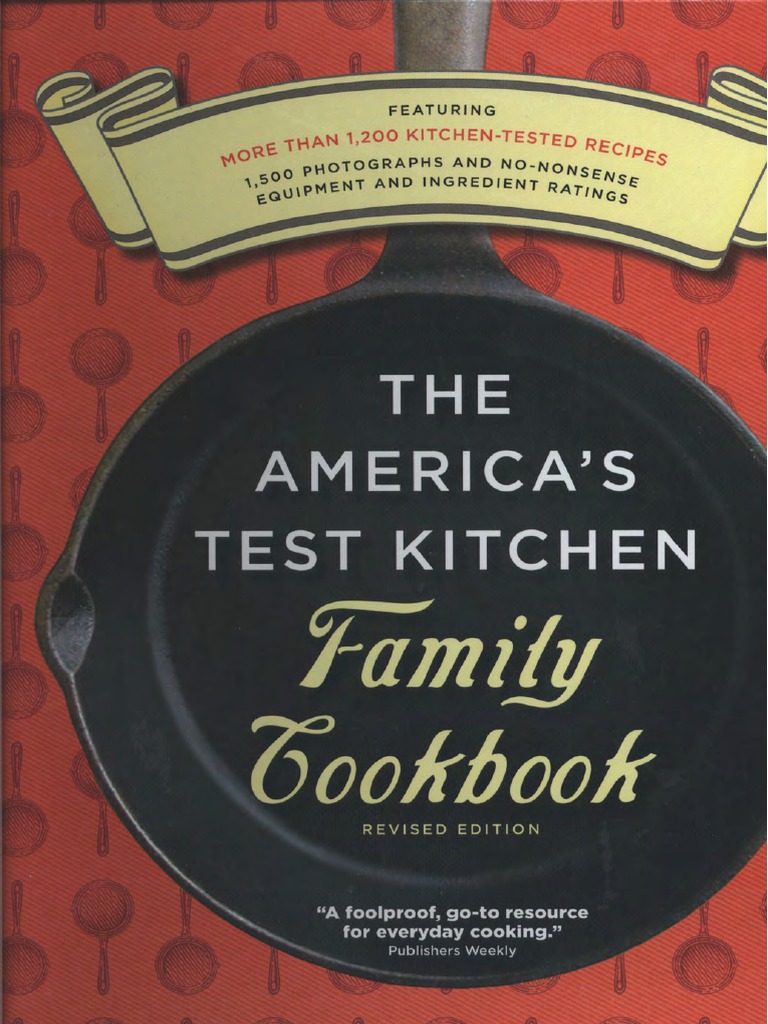 Americas Test Kitchen Family Cooking (Book 2006) Ocr CMP | PDF