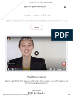 American Accent Online Course