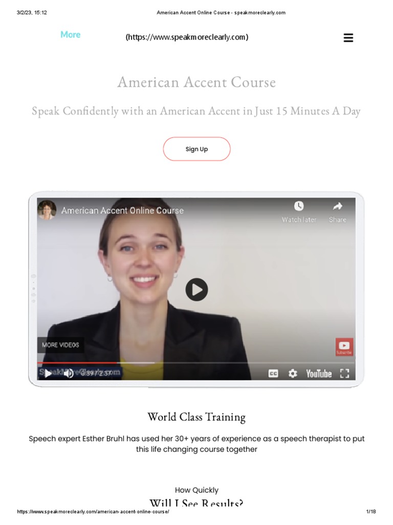 American Accent Online Course | PDF | Accent (Sociolinguistics ...